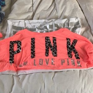 Long sleeve sequined top